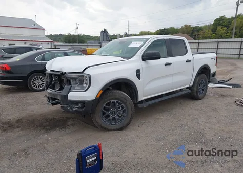 2024 Ford Ranger Xlt from USA, damaged, VIN 1FTER4HH7RLE07340